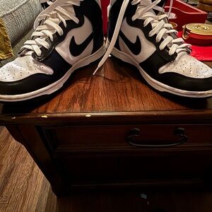 Nike Dunk High Black White Panda Size 10 DD1869-103 2021 Clean 8/10 Condition